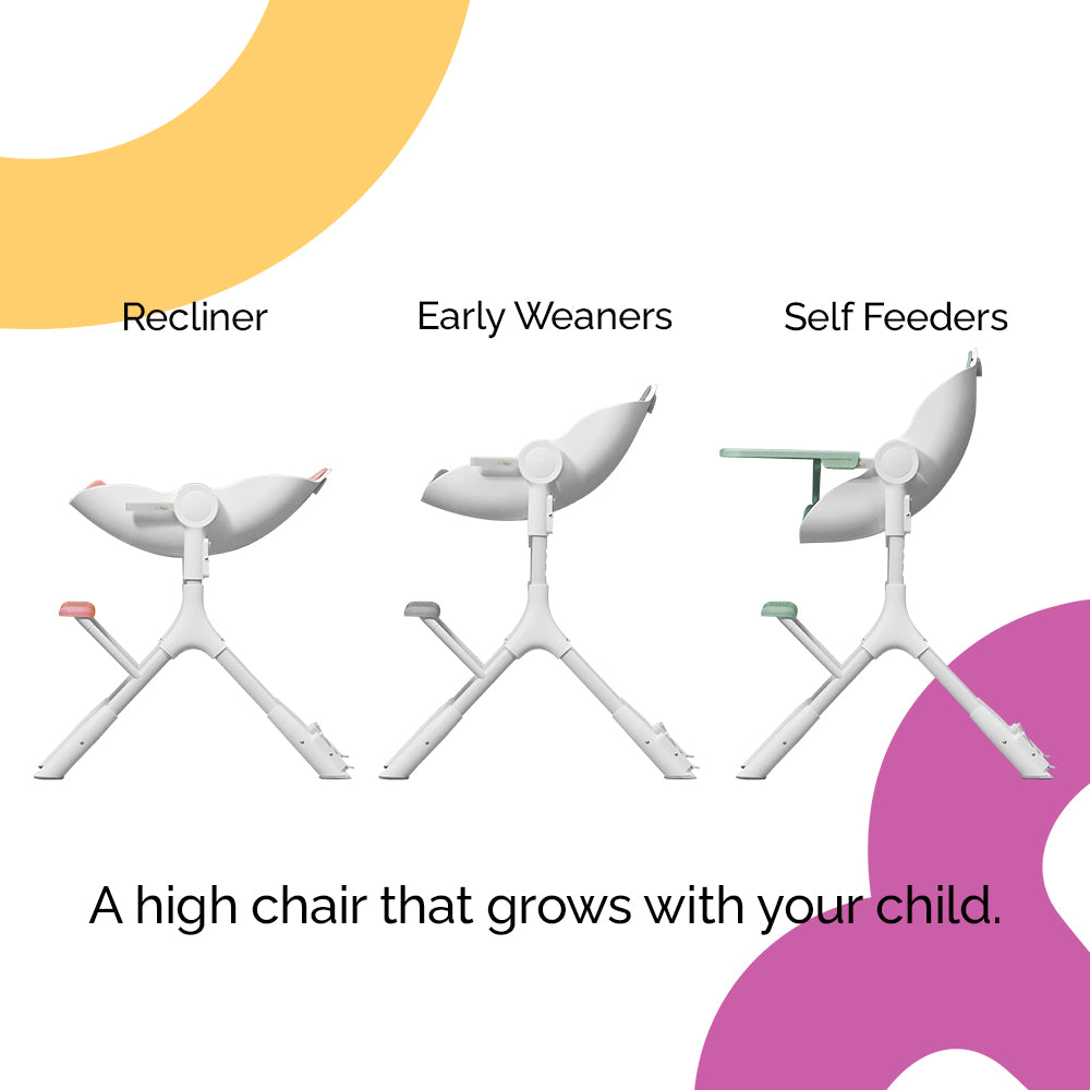Cocoon Z High Chair | Lounger - Avocado Green