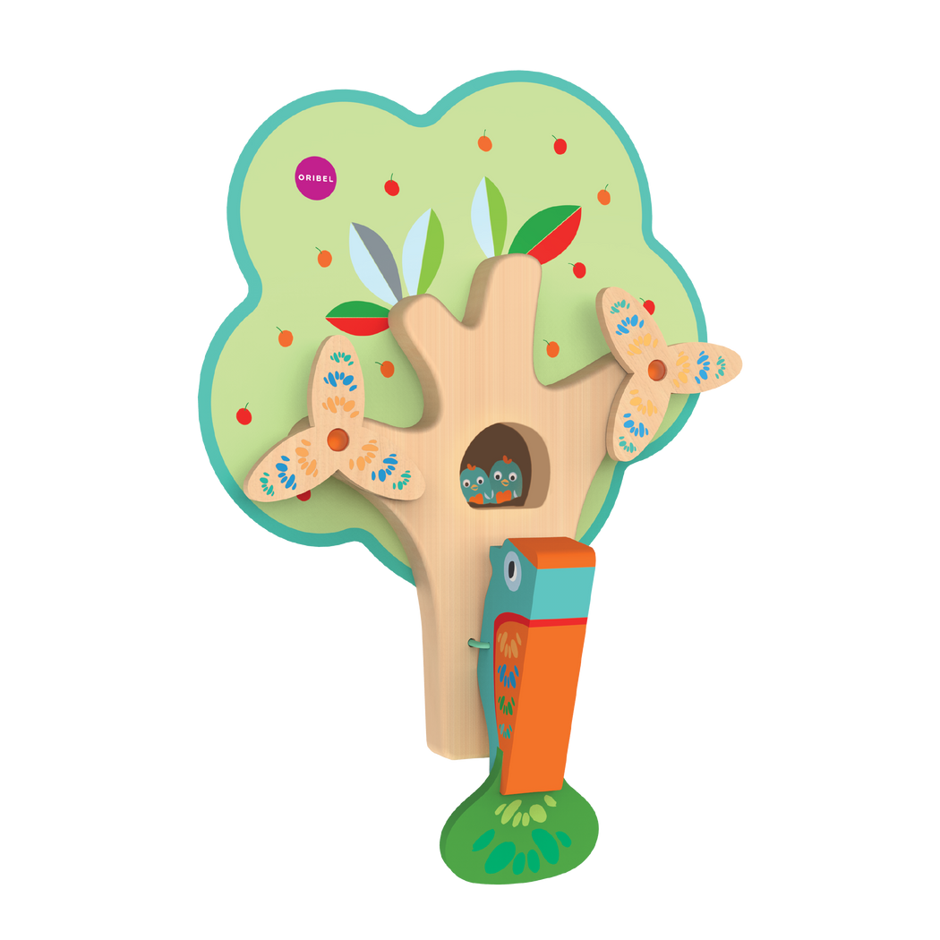 VertiPlay Wall Toy: Busy Woodpecker