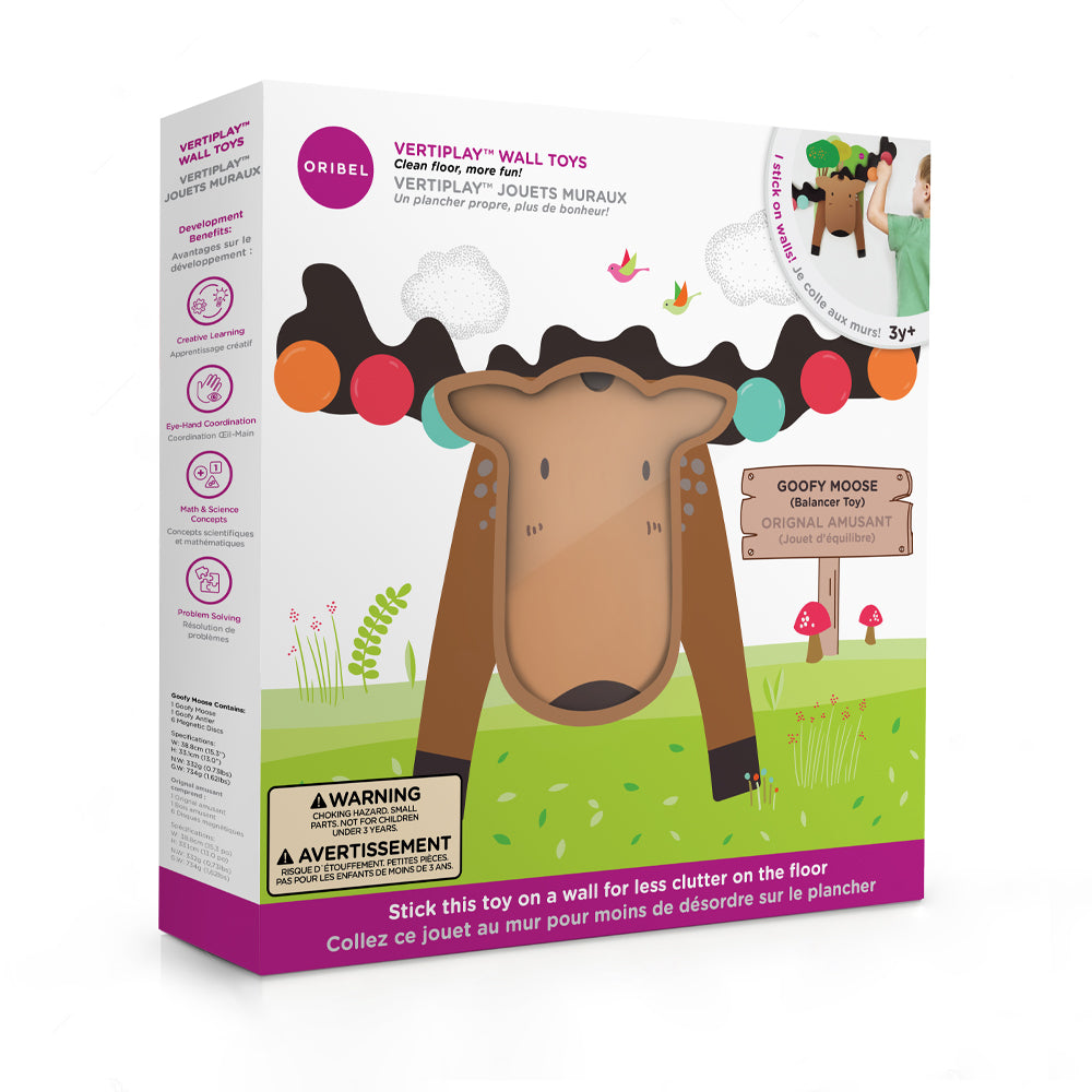 VertiPlay Wall Toy: Goofy Moose