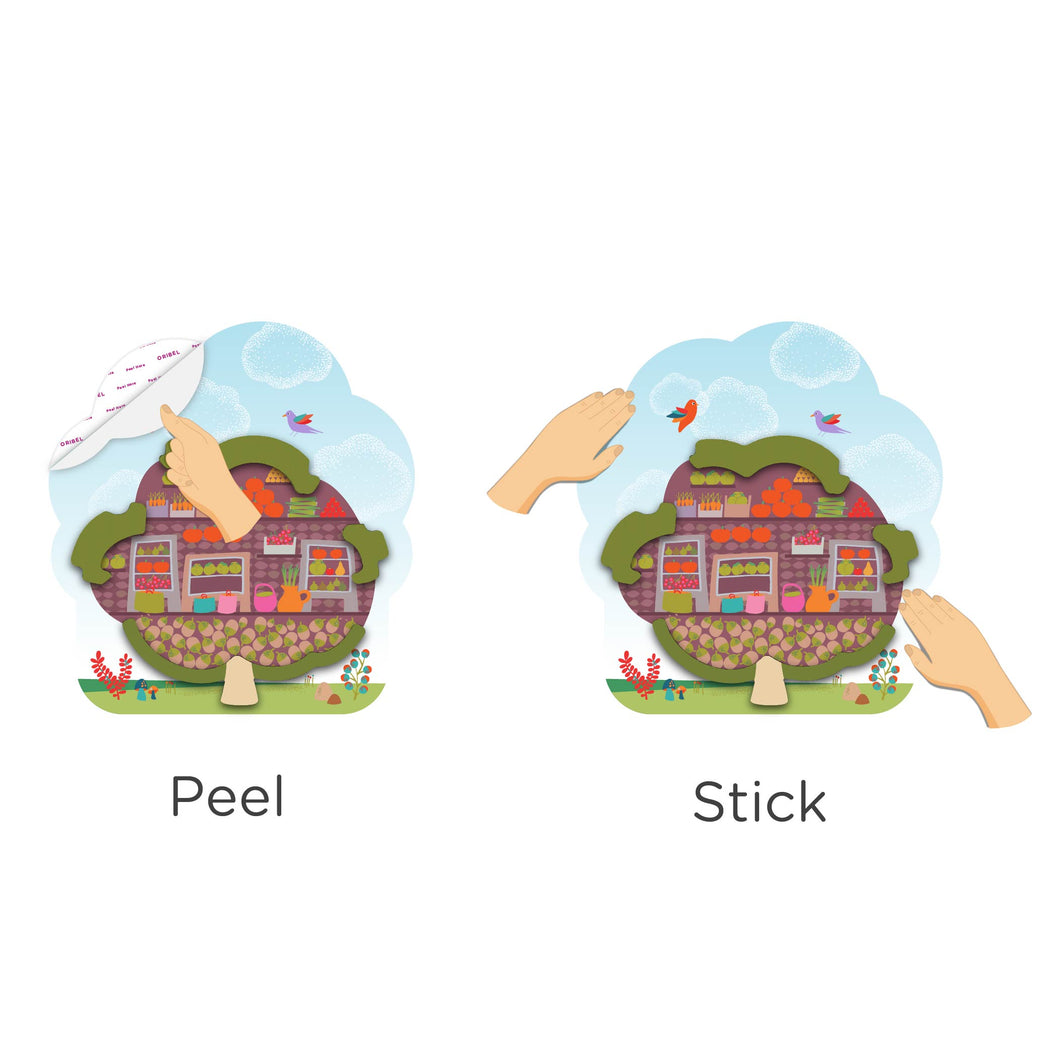 VertiPlay Wall Toy: Mr Squirrel's House 2-Layer Puzzle