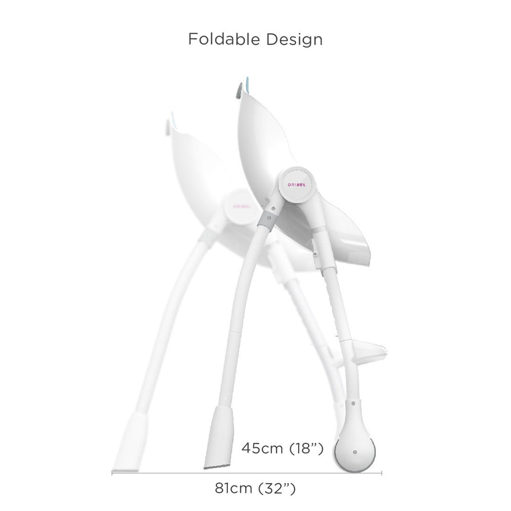 Cocoon High Chair (Blue Raspberry Marshmallow) + Seat Liner Combo