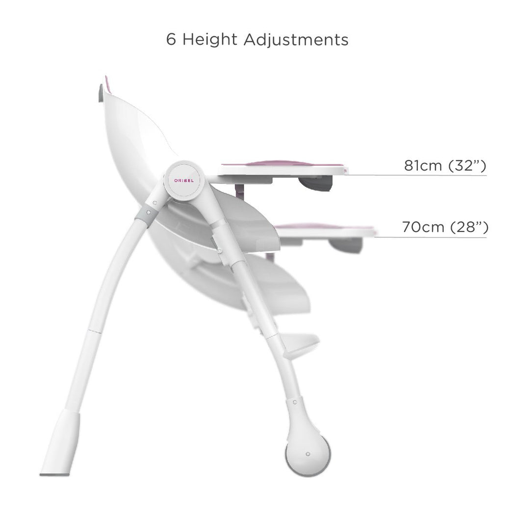 Cocoon High Chair (Rose Meringue) + Seat Liner Combo