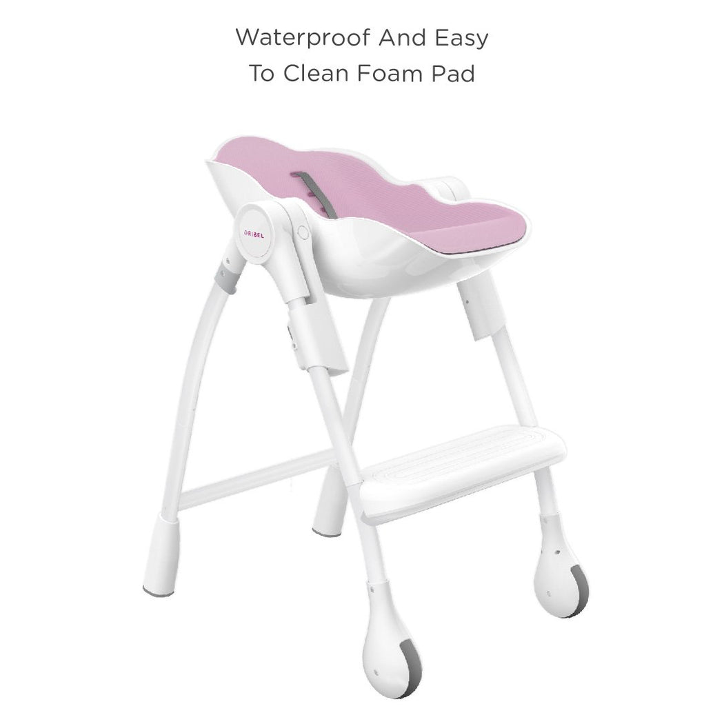 Cocoon High Chair (Rose Meringue) + Seat Liner Combo