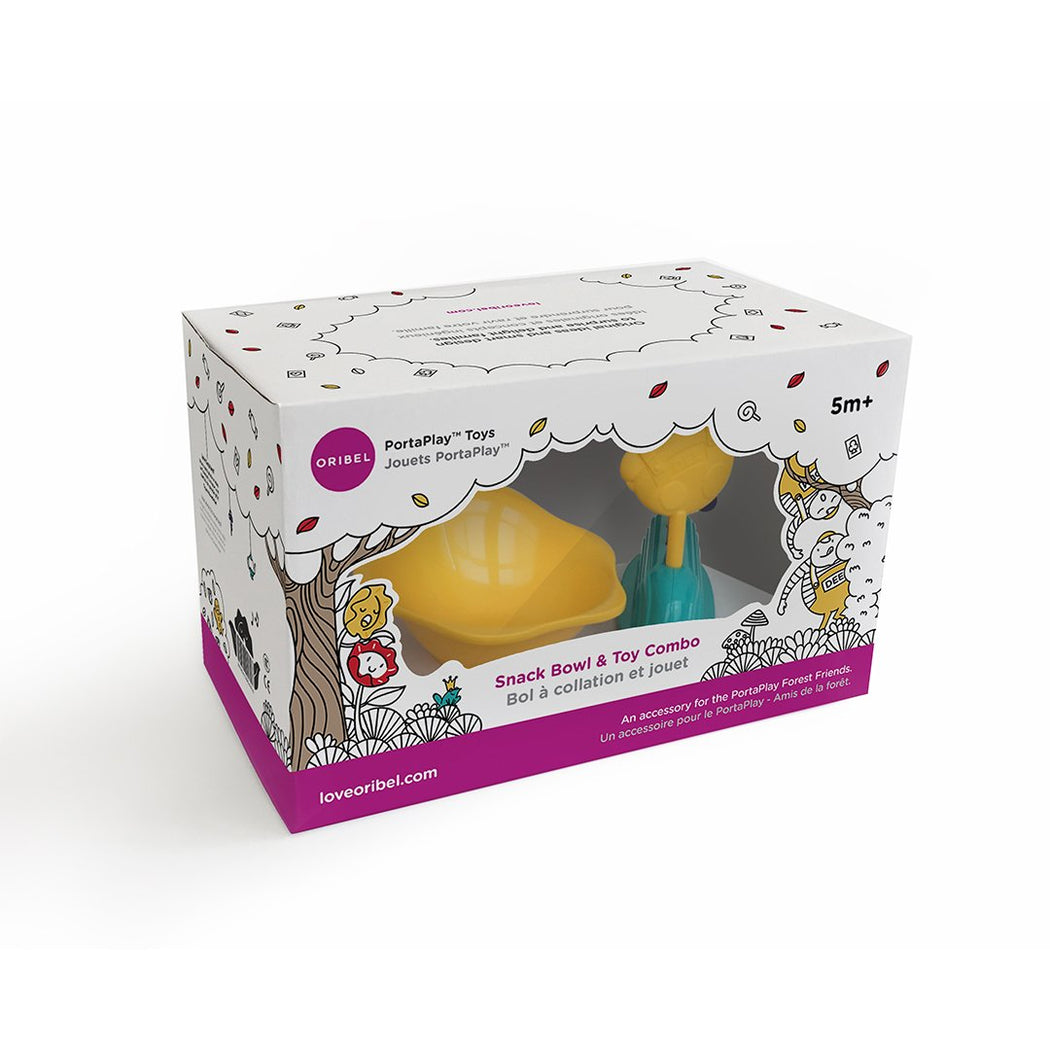 PortaPlay Snack Bowl & Toy Combo