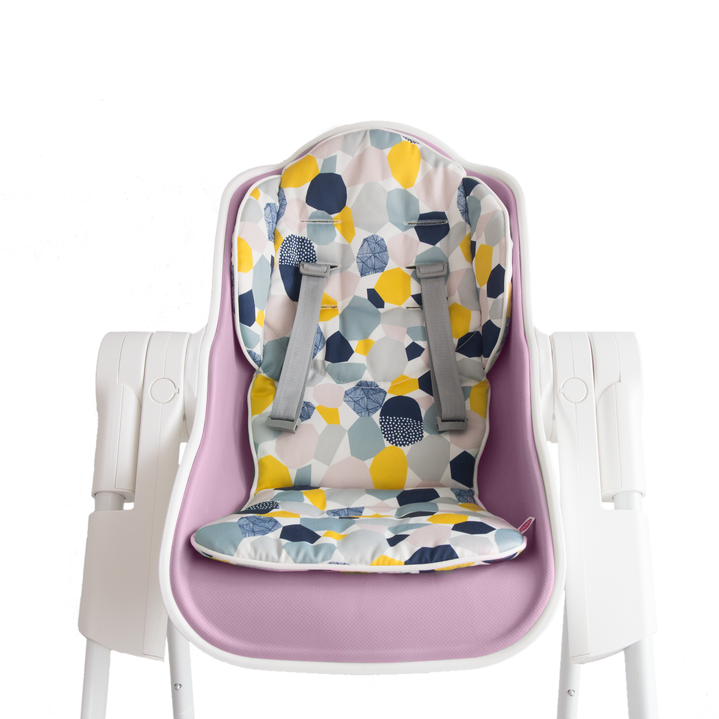 Cocoon High Chair (Rose Meringue) + Seat Liner Combo