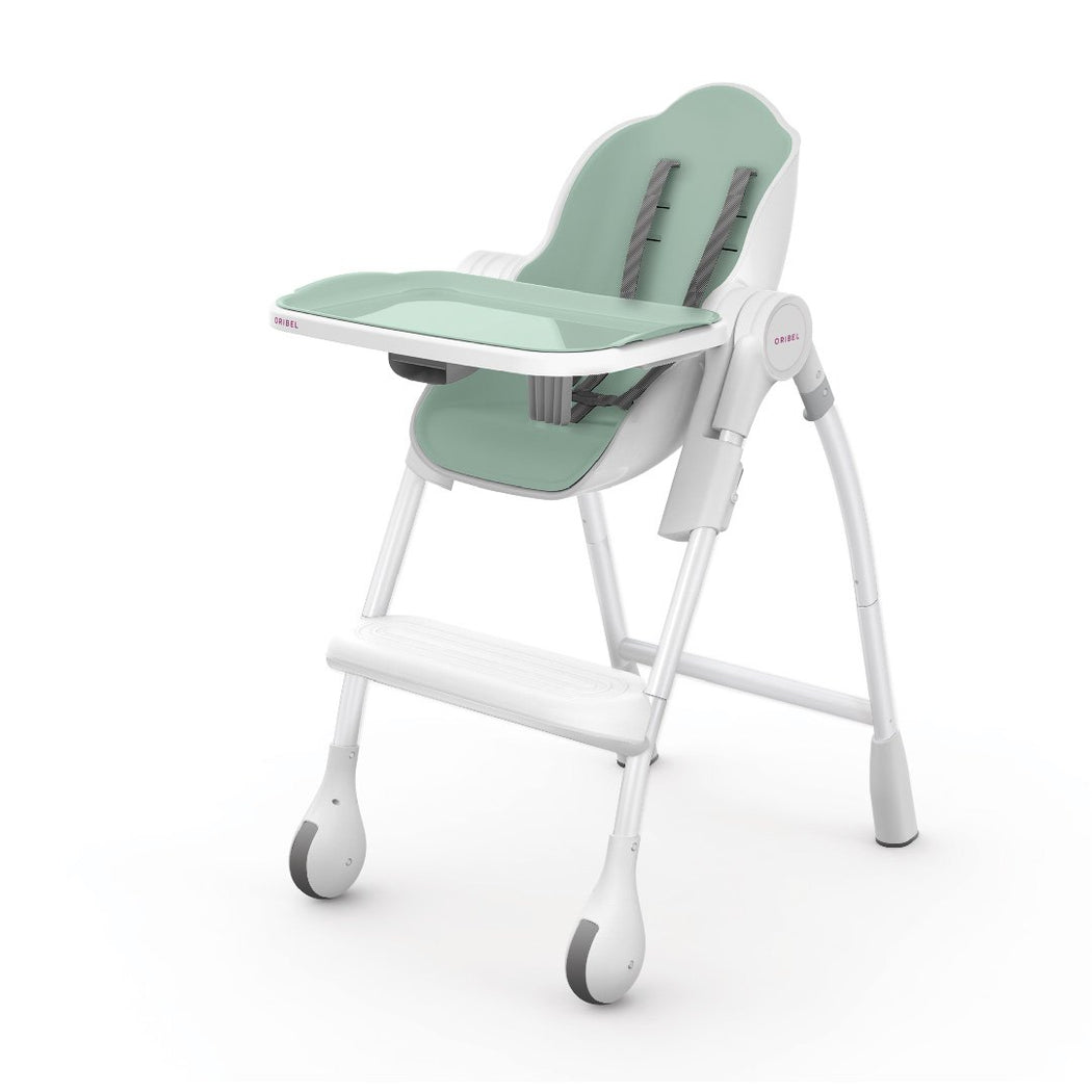 Cocoon High Chair (Pistachio Macaron) + Seat Liner Combo