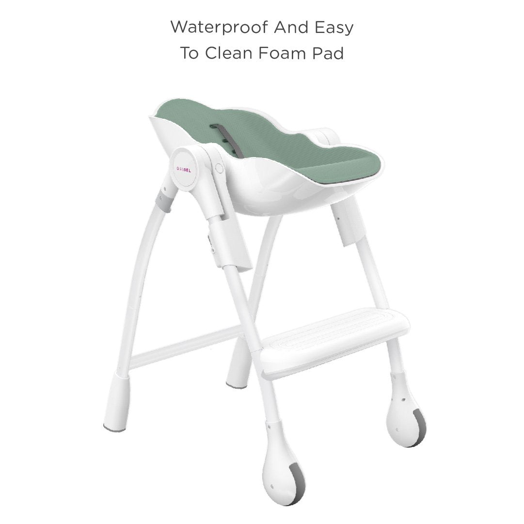 Cocoon High Chair (Pistachio Macaron) + Seat Liner Combo