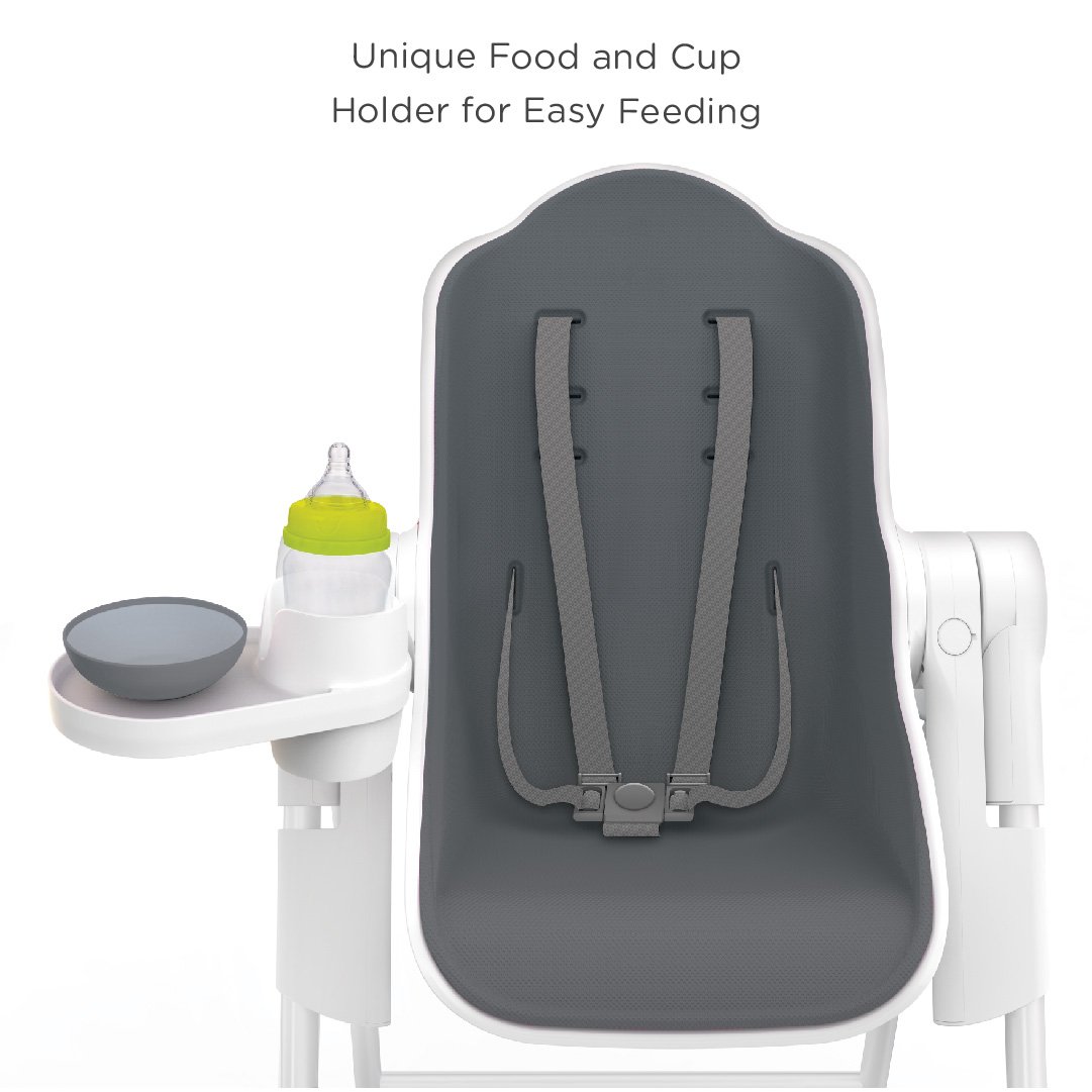 Cocoon High Chair - Gray, Slate