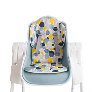 Cocoon High Chair (Blue Raspberry Marshmallow) + Seat Liner Combo